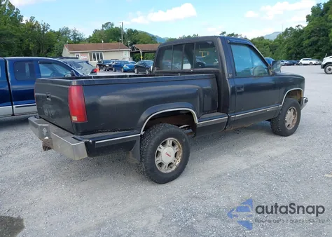 1990 GMC Sierra K1500 из США, поврежденный, VIN 1GTDK14K1LZ523914